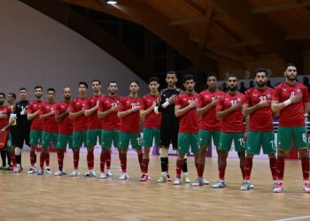 المنتخب الوطني لكرة القدم داخل القاعة يتعادل مع كرواتيا