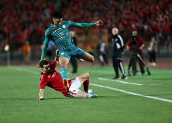 ذهاب ربع نهائي دوري الأبطال: الرجاء الرياضي ينهزم أمام الأهلي المصري بهدفين دون رد