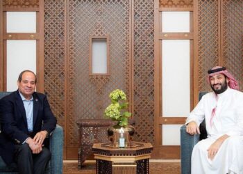 ولي العهد السعودي يلتقي الرئيس المصري في جدة