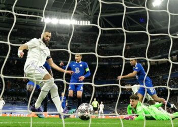 ريال مدريد يفوز على تشيلسي بهدفين دون رد ويقترب من التأهل إلى نصف نهائي دوري الأبطال