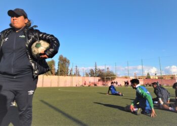 المغربية حسناء الدومي.. من لاعبة إلى مدربة للرجال