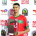 زكرياء الوزان احسن لاعب في لقاء المنتخب الوطني لاقل من 17 سنة ونظيره الجزائري