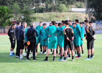 المنتخب الوطني لأقل من 17 سنة يواصل استعداداته للقاء نظيره الجزائري