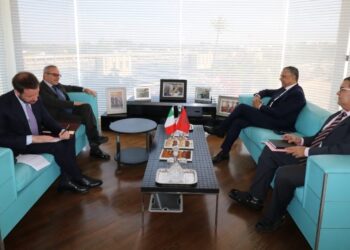 الحافظي يستقبل أرماندو باروكو سفير إيطاليا بالمغرب