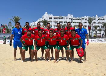 الألعاب الإفريقية الشاطئي: المنتخب الوطني لكرة القدم الشاطئية يفوز على ليبيا
