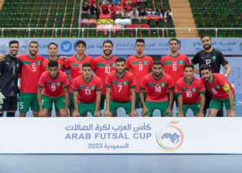 المنتخب الوطني لكرة القدم داخل القاعة ينهي دور المجموعات لكأس العرب بالعلامة الكاملة