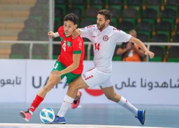 المنتخب الوطني للكرة القدم داخل القاعة يسحق نظيره اللبناني ويتأهل إلى ربع نهائي البطولة العربية