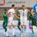 المنتخب الوطني يسحق نظيره السعودي ويتأهل الى نصف نهائي البطولة العربية لكرة القدم داخل القاعة