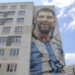 “جدارية” بطول 30 متراً للأسطورة ميسي