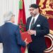 جلالة الملك يستقبل والي بنك المغرب