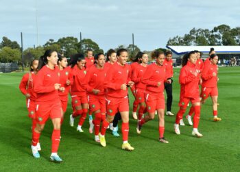 بالفيديو…المنتخب الوطني لكرة القدم النسوية يستعد للقاء ألمانيا