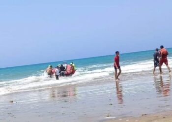 غرق أب وابنه بشاطئ البريش ضواحي طنجة