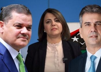 وزيرة خارجية ليبيا تلقي نظيرها الإسرائيلي والدبيبة يوقفها عن العمل