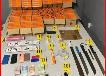 توقيف ثلاثة أشخاص بالجديدة وحجز البوفا والأقراص والكوكايين والشيرا واللصاق