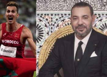جلالة الملك يهنئ البطل العالمي سفيان البقالي