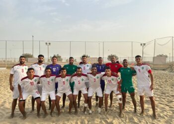 المنتخب الوطني لكرة القدم الشاطئية يجدد فوزه وديا على نظيره السعودي
