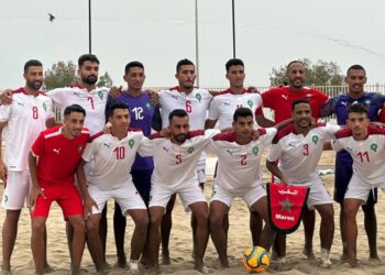 المنتخب الوطني لكرة القدم الشاطئية يفوز على المنتخب السعودي 9 -4