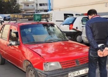 توقيف سائق طاكسي ضمن عصابة سرقة المحلات التجارية بالدارالبيضاء