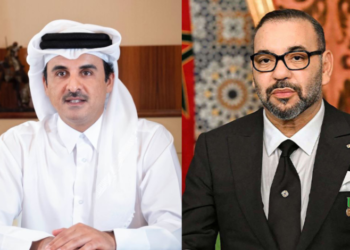 جلالة الملك يبعث برقية شكر وامتنان إلى أمير دولة قطر