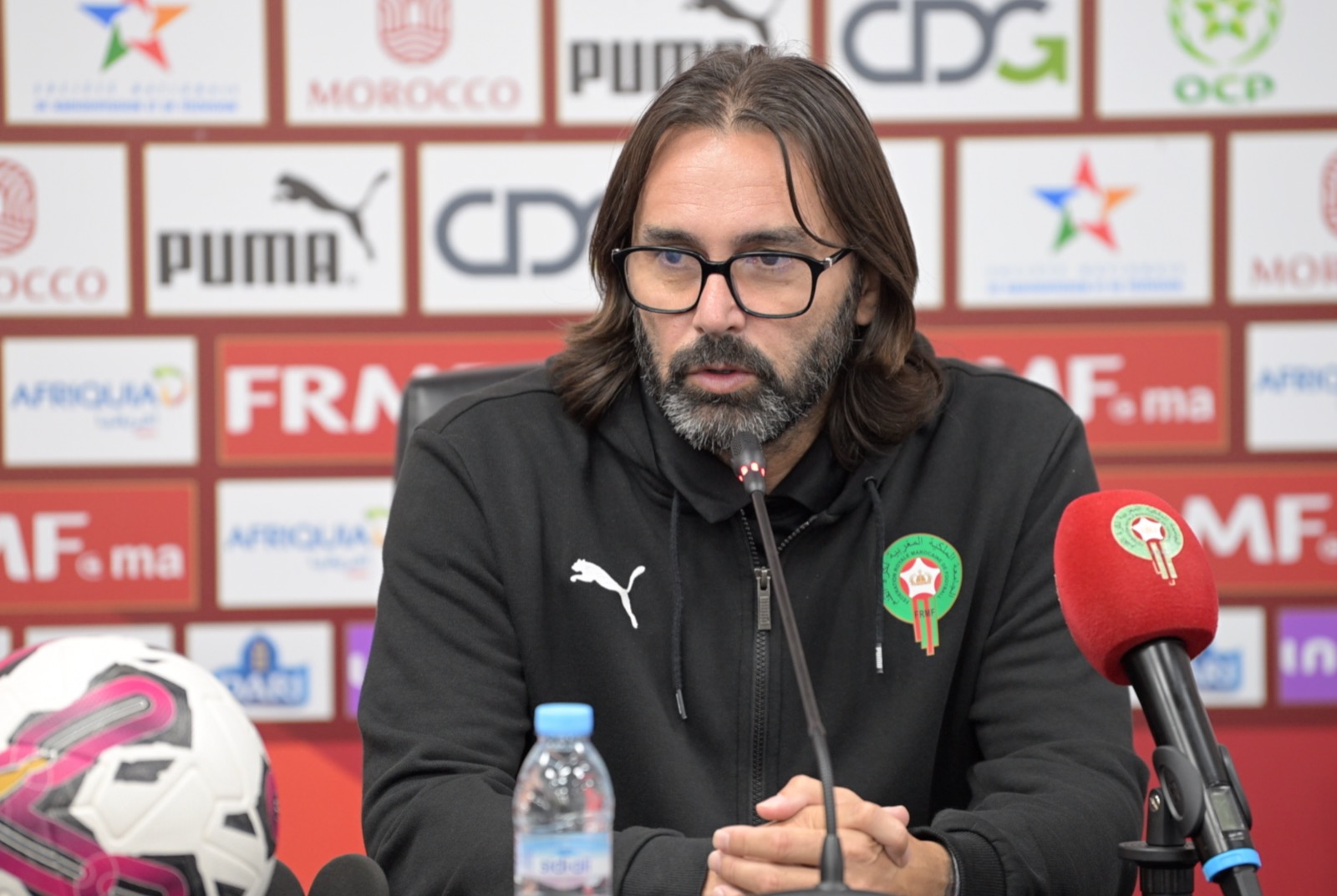 Atlas Lionesses Coach Reynald Pedros Addresses the Press After the Zambia Match