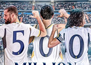 500 مليون متابع لريال مدريد على شبكات التواصل