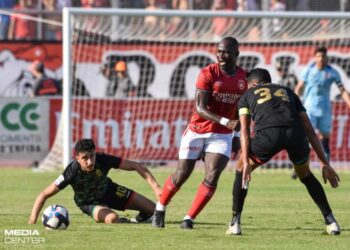 فريق الجيش الملكي ينهزم بهدف دون رد أمام النجم الساحلي في ذهاب الدور التمهيدي الثاني لدوري الأبطال