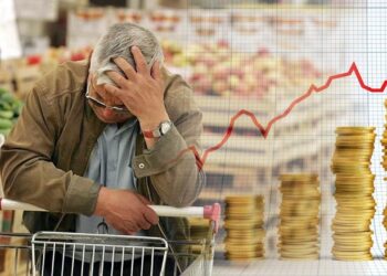 عاجل….معدل التضخم في مصر يبلغ مستوى قياسيا عند حوالى 40%