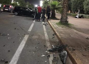 محاولة سرقة بالخطف نتج عنها حادثة سير بمراكش