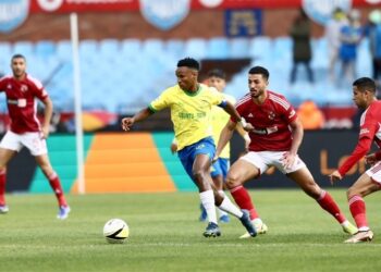 صن داونز الجنوب إفريقي يفوز على الأهلي المصري في ذهاب نصف نهائي مسابقة الدوري الإفريقي