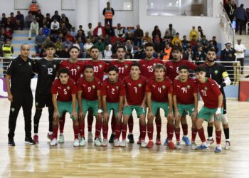 المنتخب الوطني الاولمبي لكرة القدم داخل القاعة يفوز على بلجيكا