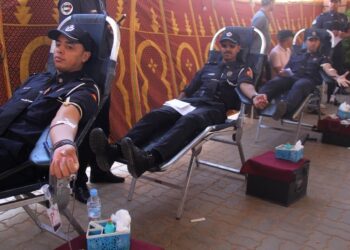 المديرية العامة للأمن الوطني تنخرط في الحملة الوطنية للتبرع بالدم لإغاثة ضحايا الزلزال