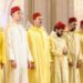 أمير المؤمنين  يؤدي صلاة الجمعة بمسجد الهادي بسلا