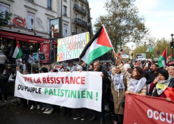 تظاهرات في باريس ومدن فرنسية أخرى دعما للفلسطينيين