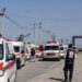 عبور 76 جريحا فلسطينيا و335 من الأجانب وحاملي الجنسيات المزدوجة معبر رفح إلى مصر