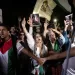 عشرات آلاف المغاربة يتظاهرون في الدار البيضاء دعما لفلسطين