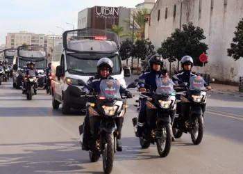 إعطاء انطلاقة العمل بالفرقة المتنقلة لشرطة النجدة بمدينة القنيطرة