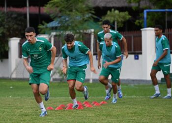 بالفيديو…المنتخب الوطني يواصل استعداداته للقاء تنزانيا