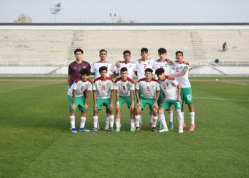 المنتخب الوطني مواليد 2008 يتعادل مع وديا مع نظيره الأوزبكستان 0-0