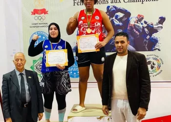 احتلال جمعية الساحل المهدية للرتبة الأولى للذكور وجمعية دلتا إنرجيك البيضاء للرتبة الأولى للإناث خلال بطولة النخبة للمواي طاي بمدينة الرباط
