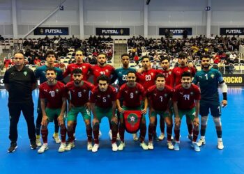 المنتخب الوطني الرديف لكرة القدم داخل القاعة يفوز على المنتخب السويدي الاول