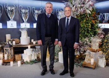 رسمياً…أنشيلوتي باق مع ريال مدريد حتى 2026