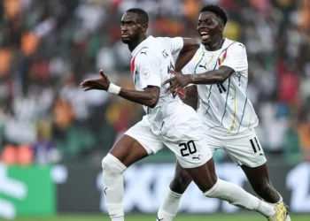 هدف في الوقت القاتل يطير بغينيا إلى ربع نهائي كأس أمم إفريقيا