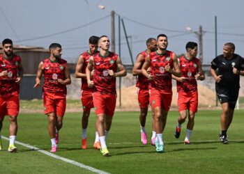 المنتخب الوطني يواصل استعداداته للقاء الكونغو الديموقراطية