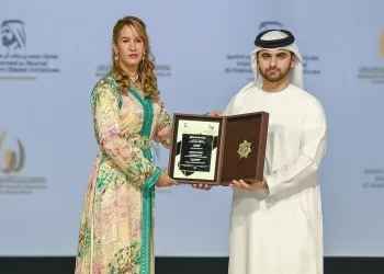 تتويج مفتش الشرطة ممتاز بشرى كربوبي بجائزة محمد بن راشد آل مكتوم للإبداع الرياضي