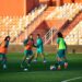 المنتخب الوطني لكرة القدم النسوية لأقل من 17 سنة يجري آخر حصة تدريبية قبل لقاء النيجر