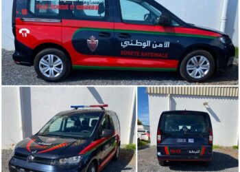 594 مركبة ودراجة نارية جديدة تعزز الآليات اللوجيستيكية لمصالح الشرطة