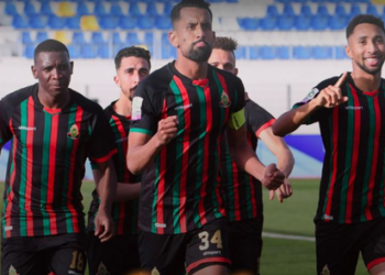 الجيش الملكي يفوز على مضيفه نهضة الزمامرة وينفرد بصدارة البطولة الاحترافية