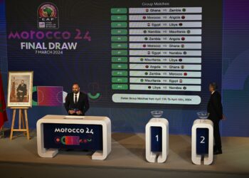 المنتخب الوطني لكرة القدم داخل القاعة في المجموعة الأولى من منافسات كأس إفريقيا للأمم
