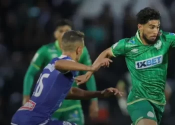 الرجاء الرياضي يكرم وفادة شباب السوالم الرياضي بثنائية نظيفة ..