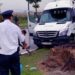 جرحى في حادثة سير خطيرة بين حافلة نقل عمال وسيارة بطنجة